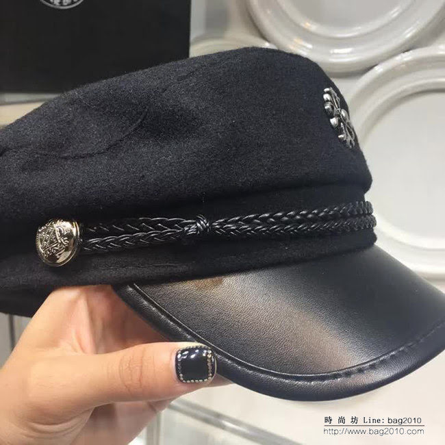 克羅心Chrome Hearts 跑量款 秋季新款鴨舌軍帽 LLWJ7012